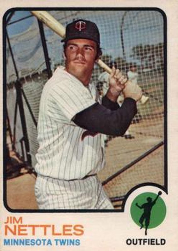 Jim Nettles 1973 O-Pee-Chee #358 Base RAW