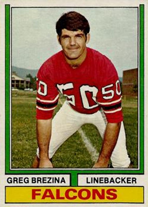 Greg Brezina 1974 Topps #291 Base RAW