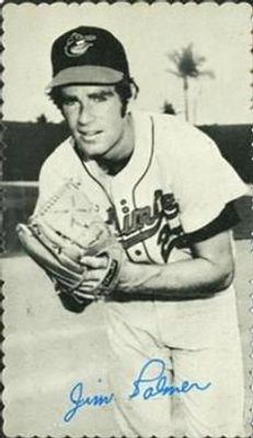 1974 Topps Deckle Edge #45 White Back
