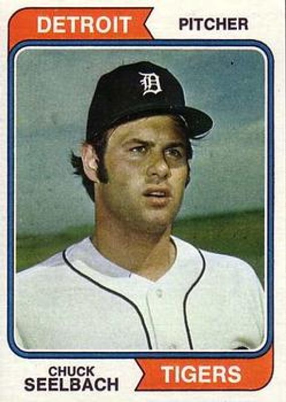 Chuck Seelbach 1974 O-Pee-Chee #292 Base RAW