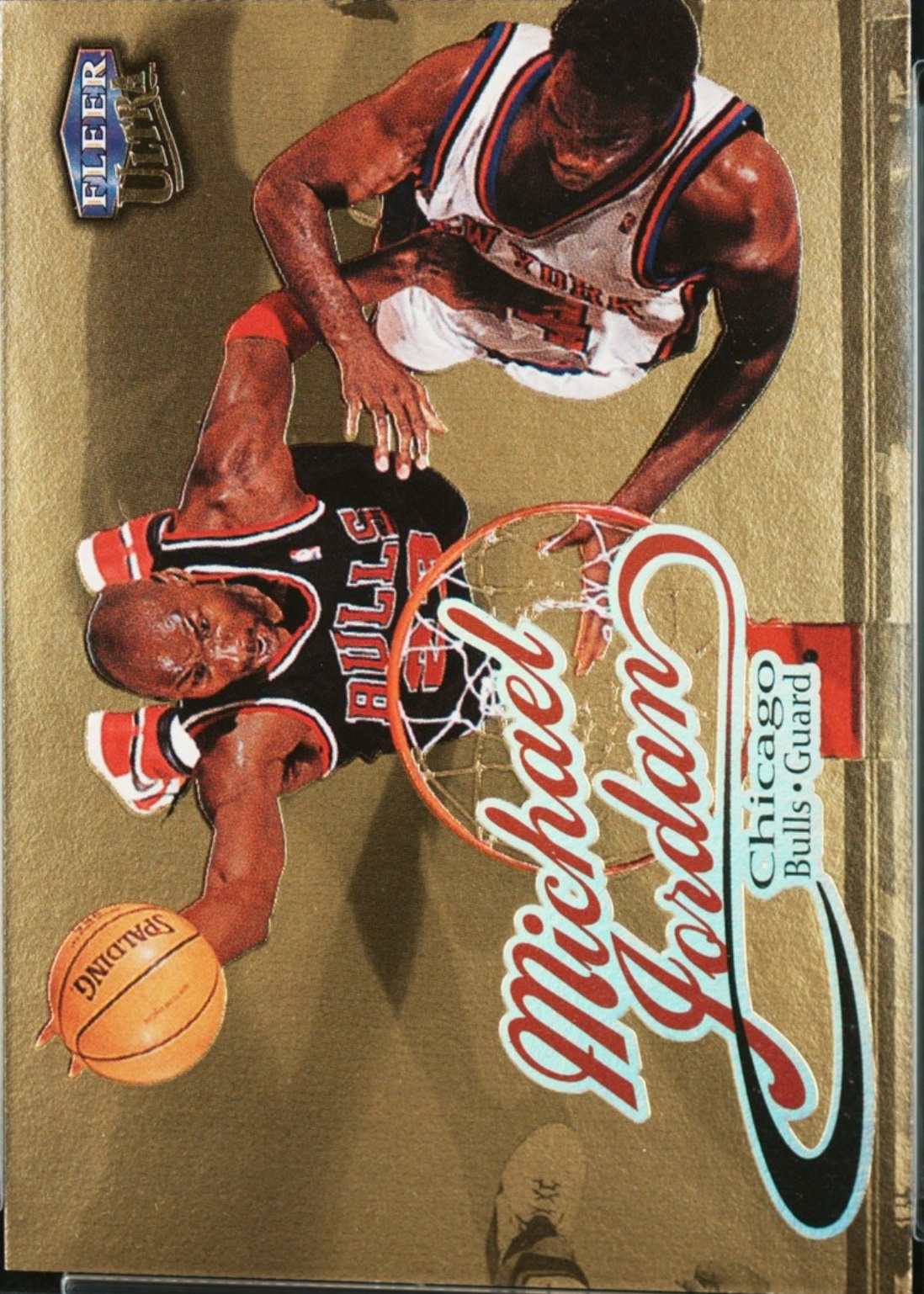 Michael Jordan 1998 Fleer Ultra #85G Gold Medallion Price Guide