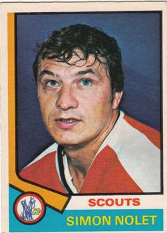 Simon Nolet 1974 O-Pee-Chee NHL #187 Base RAW