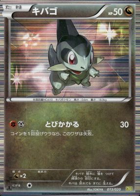 2012 Japanese Black & White: Dragon Selection #13/20 1st Edition Holo