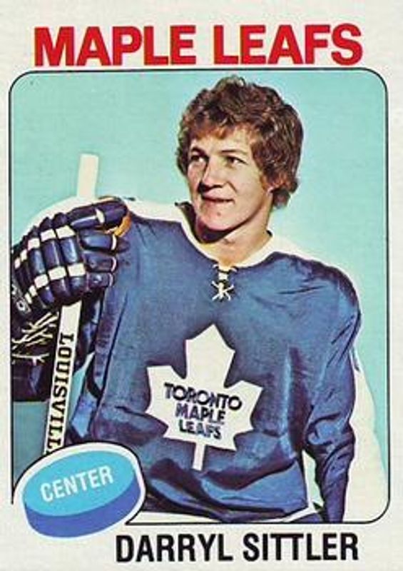 Darryl Sittler 1975 Topps #150 Base RAW