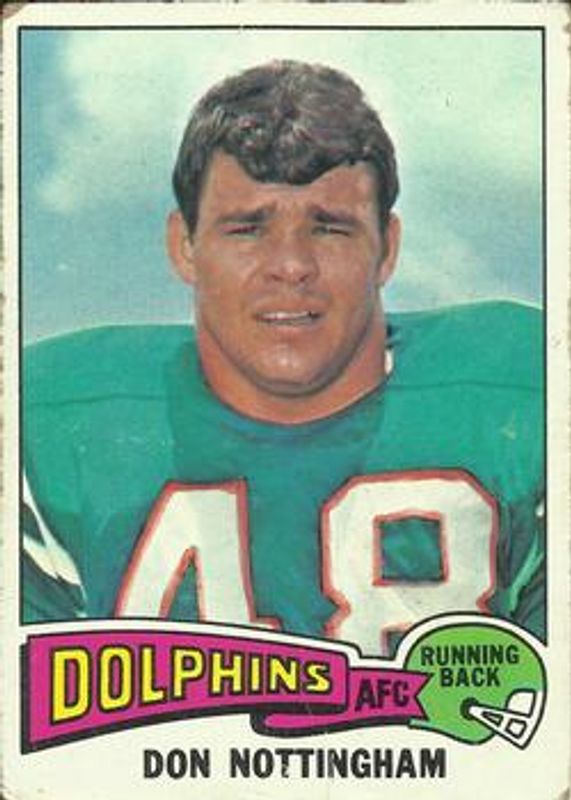 Don Nottingham 1975 Topps #317 Base RAW