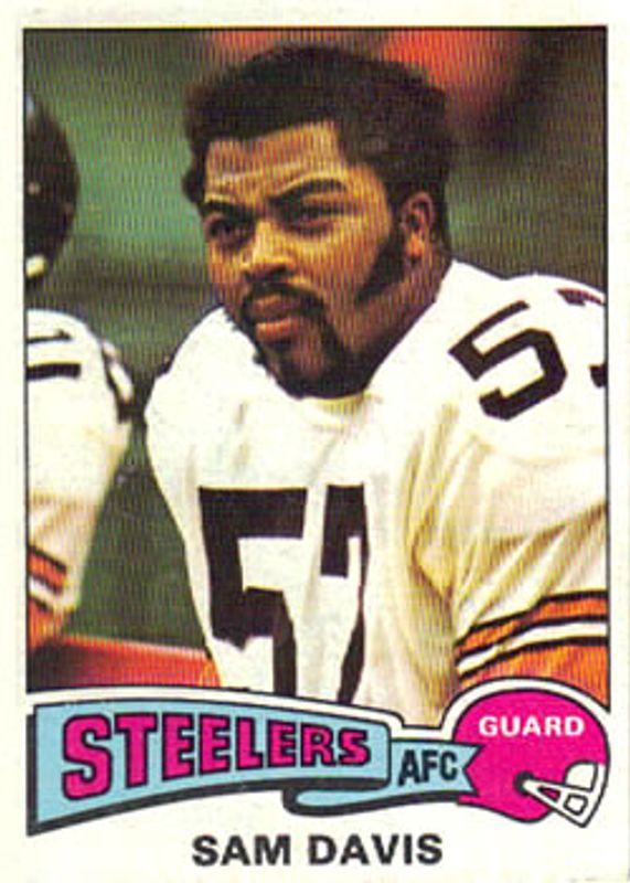 Sam Davis 1975 Topps #152 Base Rookie RAW
