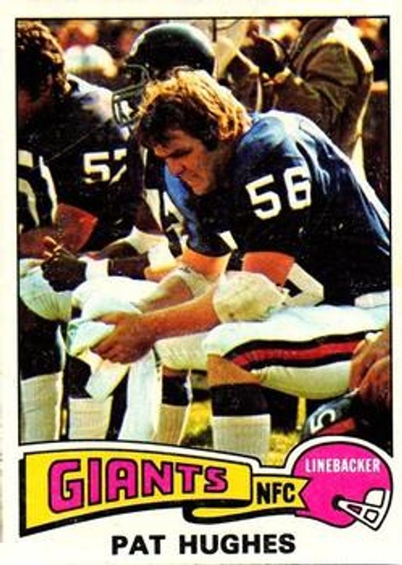 Pat Hughes 1975 Topps #502 Base RAW