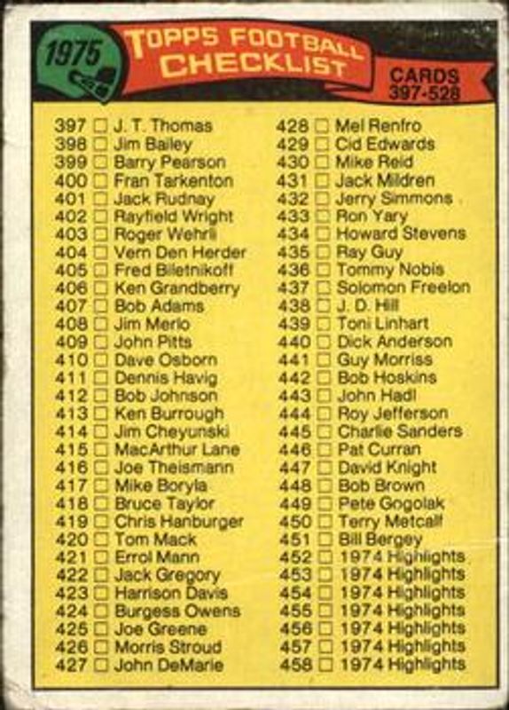 1975 Topps #517 Base