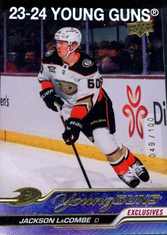 2023 Upper Deck #456 Young Guns - UD Exclusives /100