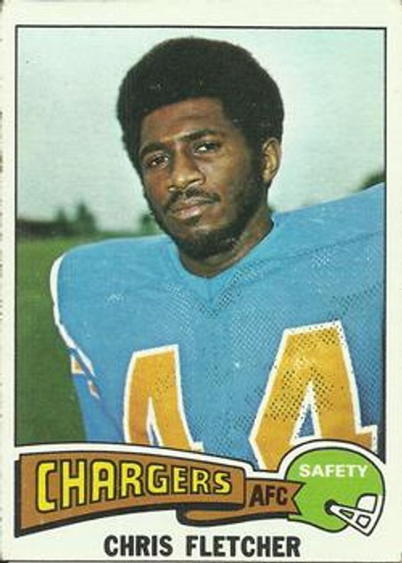 Chris Fletcher 1975 Topps #309 Base RAW