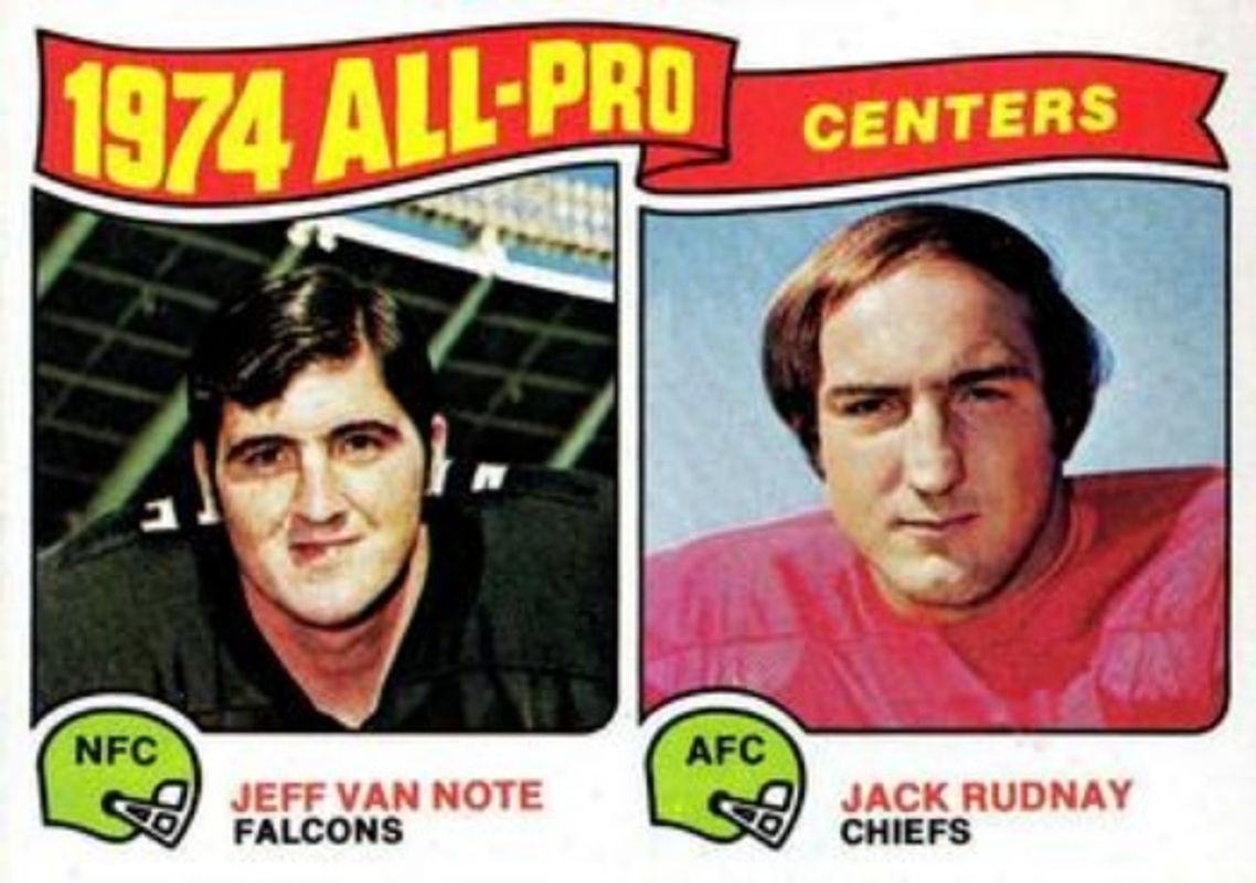 Jack Rudnay / Jeff Van Note Football Cards Price Guide - Sports Card ...