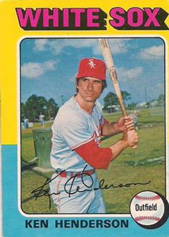 Ken Henderson 1975 O-Pee-Chee #59 Base RAW