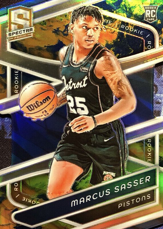 Marcus Sasser 2023 Spectra #155 Base Rookie RAW