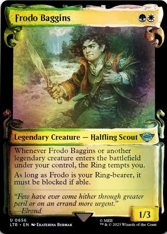 2023 The Lord of the Rings: Tales of Middle-Earth #656 Foil Showcase