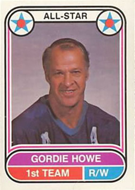 Gordie Howe 1975 O-Pee-Chee WHA #66 Base RAW