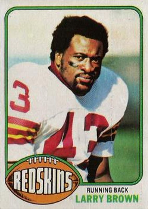 Larry Brown 1976 Topps #115 Base RAW