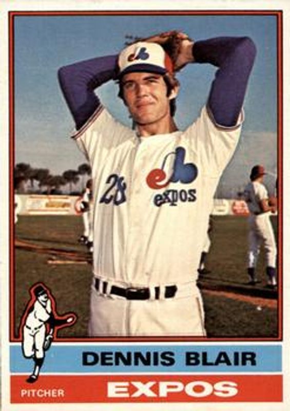 Dennis Blair 1976 O-Pee-Chee #642 Base RAW