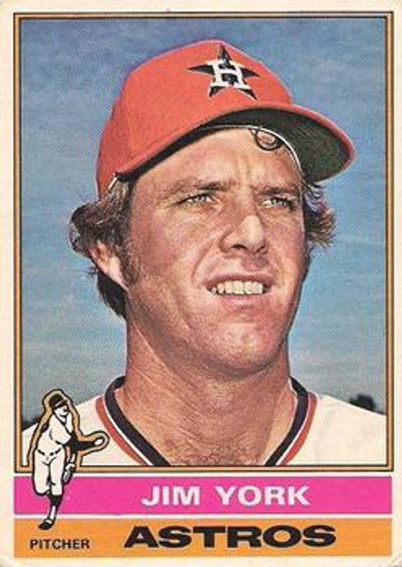 Jim York 1976 O-Pee-Chee #224 Base RAW