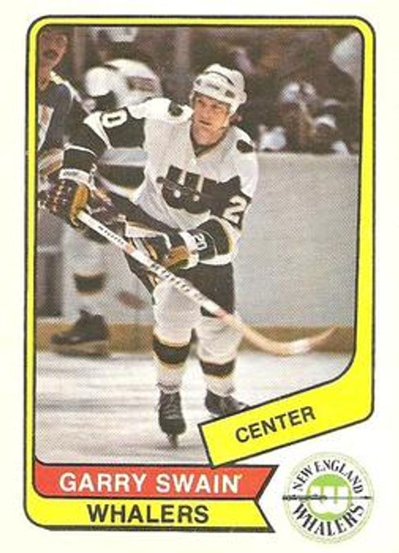 Garry Swain 1976 O-Pee-Chee WHA #91 Base Rookie RAW