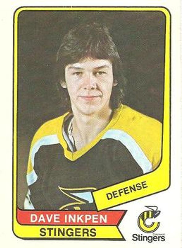 Dave Inkpen 1976 O-Pee-Chee WHA #83 Base Rookie RAW