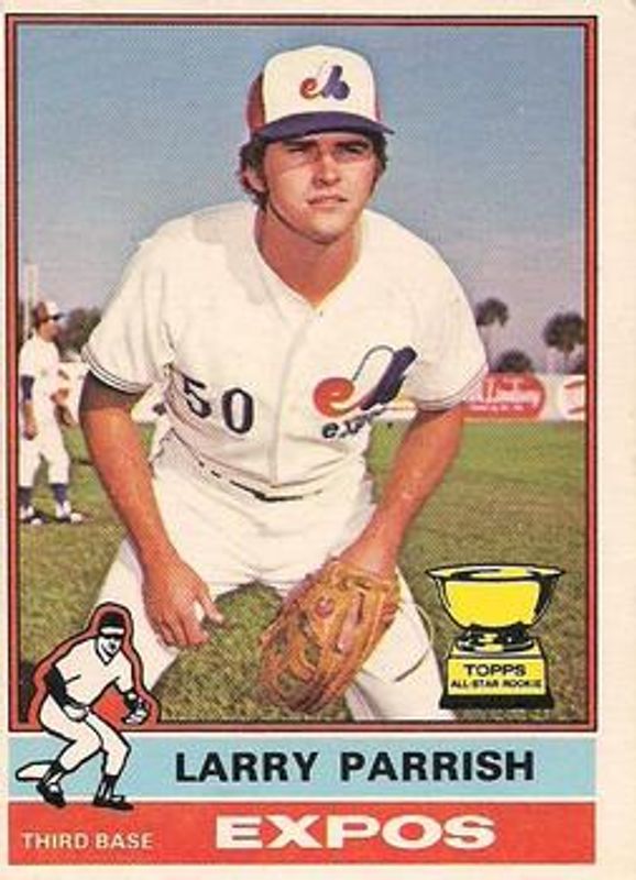 Larry Parrish 1976 O-Pee-Chee #141 Base Rookie RAW