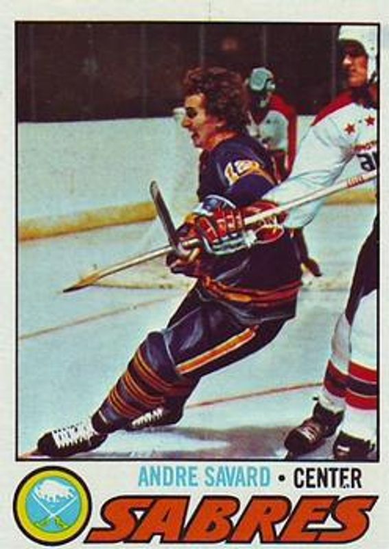 Andre Savard 1977 Topps #118 Base RAW
