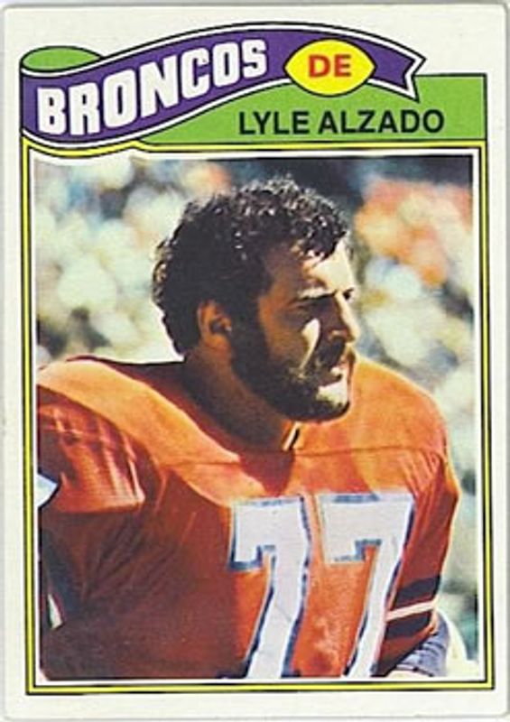 Lyle Alzado 1977 Topps #386 Base RAW