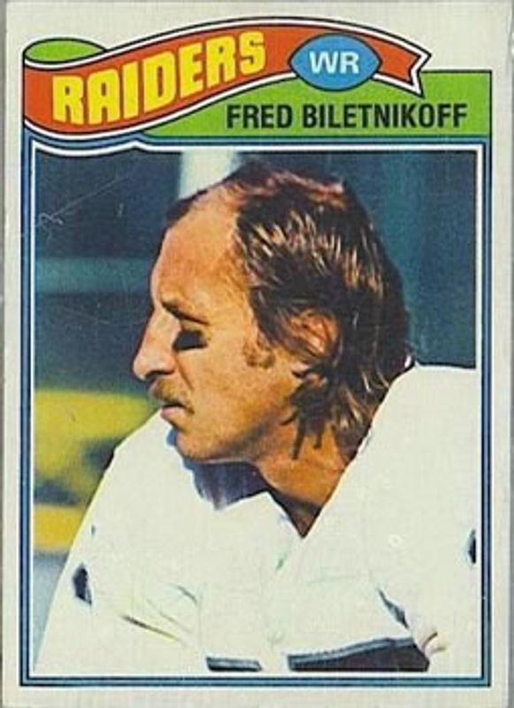 Fred Biletnikoff 1977 Topps #295 Base RAW