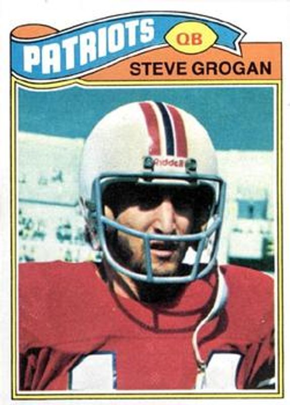 Steve Grogan 1977 Topps #165 Base RAW
