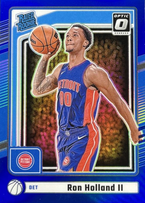 Ron Holland II 2024 Donruss #P-236 Optic Preview - Blue /49 Rookie RAW
