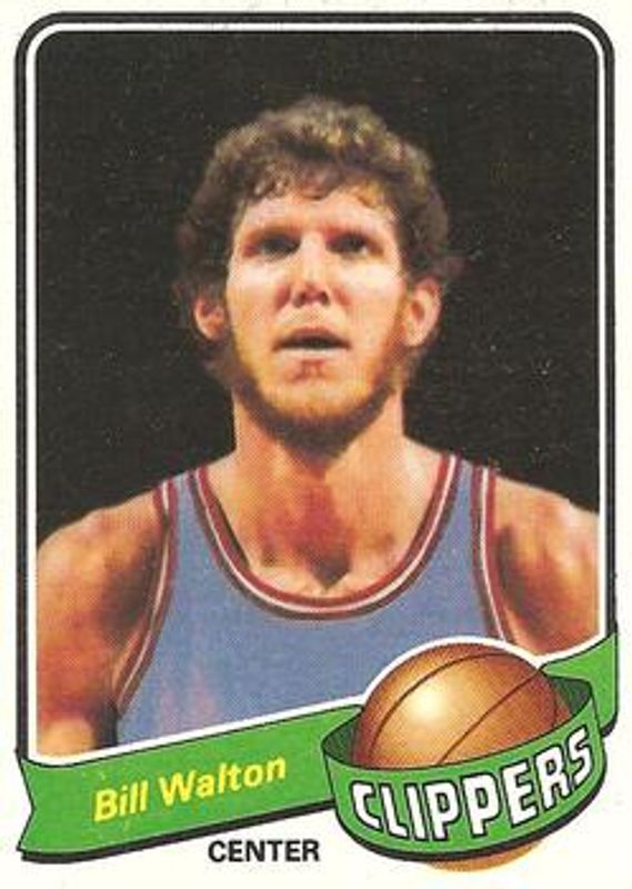 Bill Walton 1979 Topps #45 Base RAW