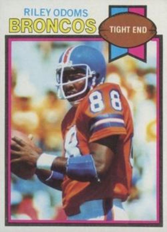 Riley Odoms 1979 Topps #405 Cream Back RAW
