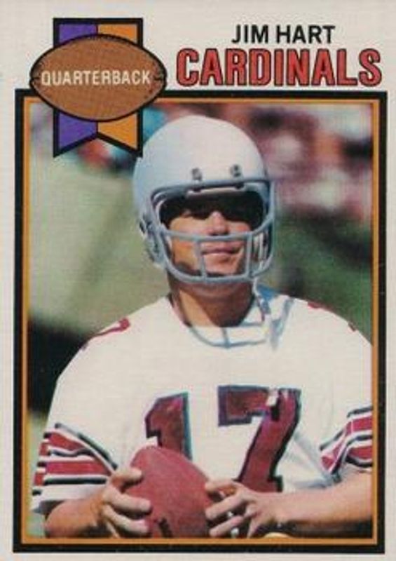 Jim Hart 1979 Topps #64 Cream Back RAW
