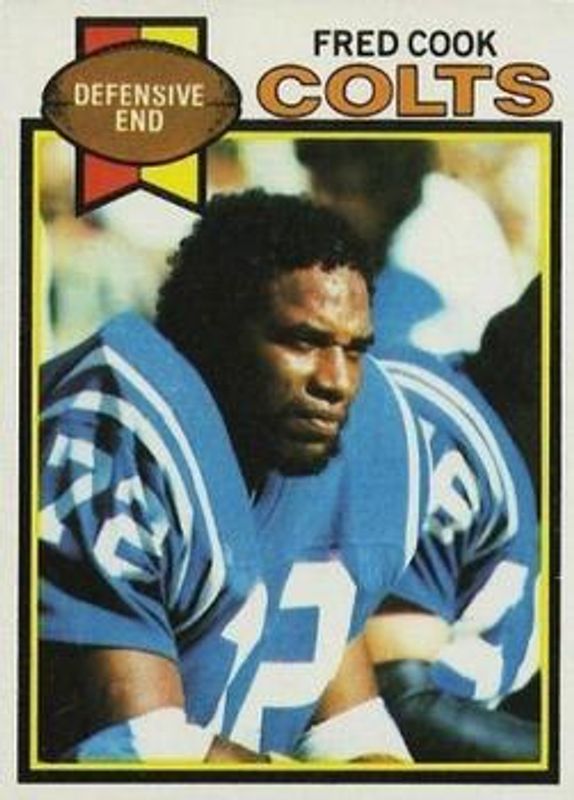 Fred Cook 1979 Topps #502 Cream Back RAW
