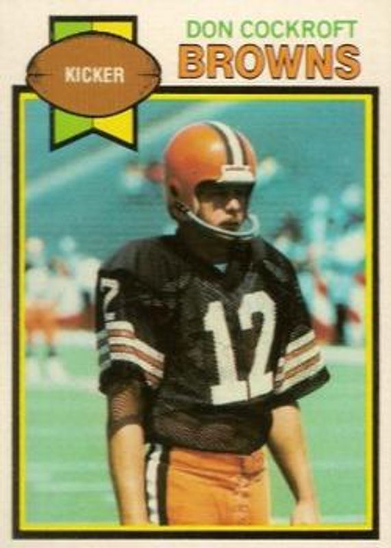 Don Cockroft 1979 Topps #413 Cream Back RAW