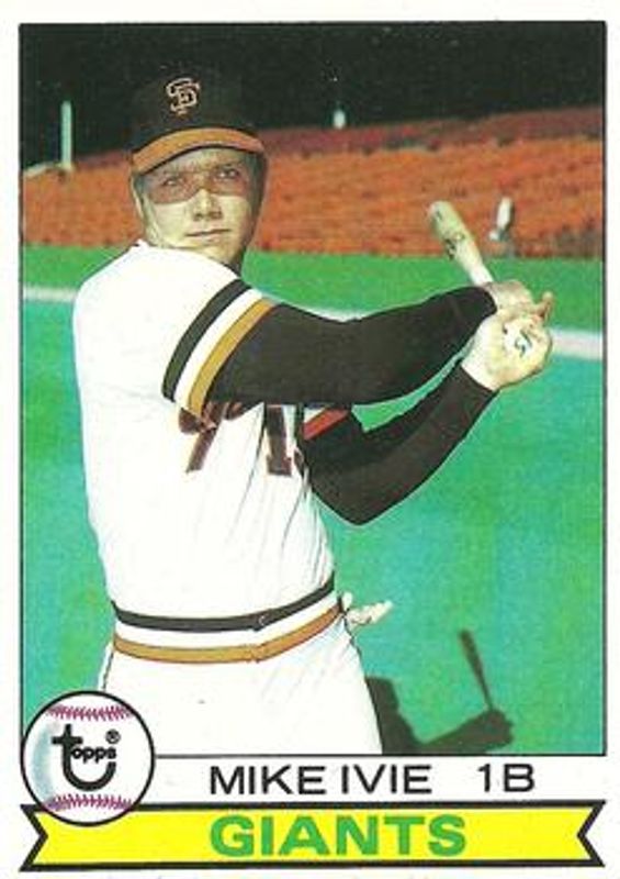 Mike Ivie 1979 Topps #538 Base RAW