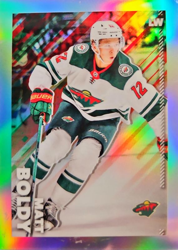 2022 Topps Chrome NHL Sticker Collection #245 Refractor /99