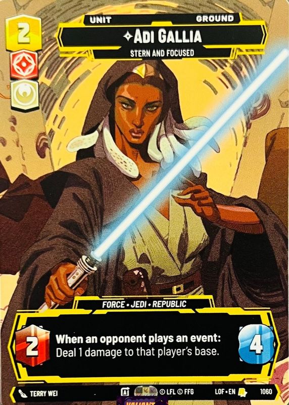 2025 Legends of the Force #1060 Prestige