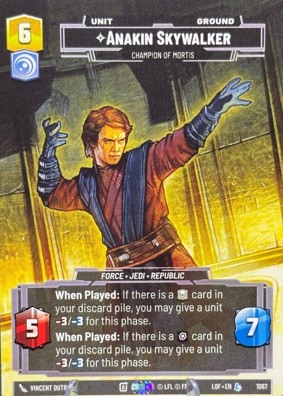 2025 Legends of the Force #1067 Prestige