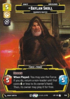 2025 Legends of the Force #1065 Prestige