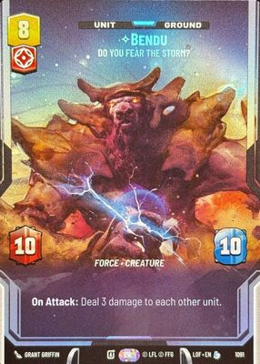 2025 Legends of the Force #1091 Prestige Foil