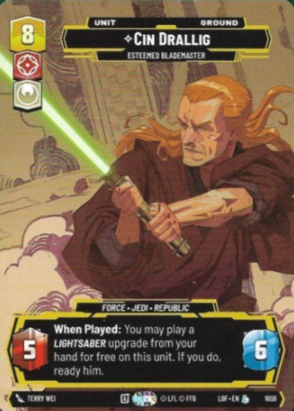 2025 Legends of the Force #1059 Prestige