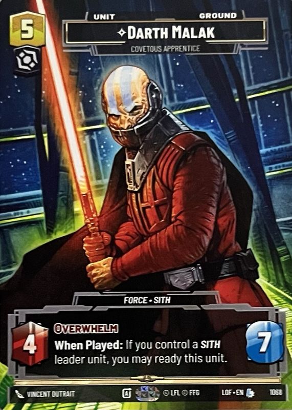 2025 Legends of the Force #1068 Prestige