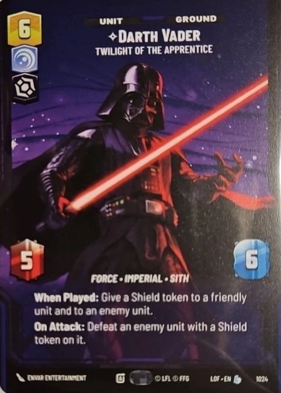 2025 Legends of the Force #1024 Prestige