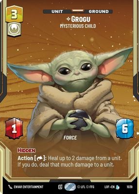 2025 Legends of the Force #1039 Prestige