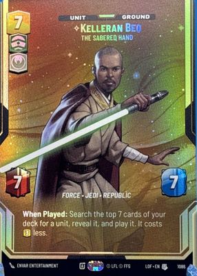 2025 Legends of the Force #1086 Prestige Foil