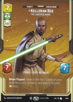 2025 Legends of the Force #1040 Prestige