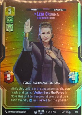 2025 Legends of the Force #1082 Prestige Foil