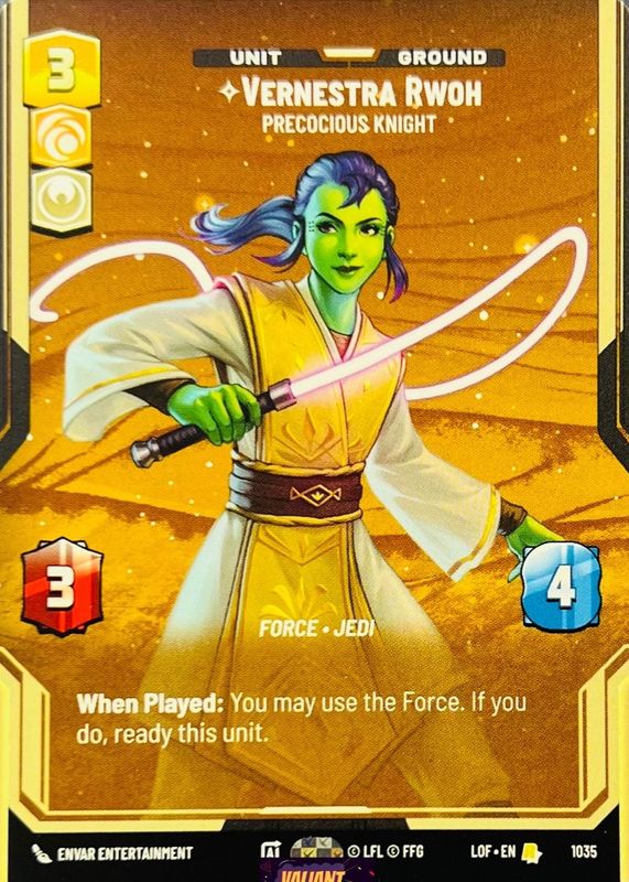2025 Legends of the Force #1035 Prestige