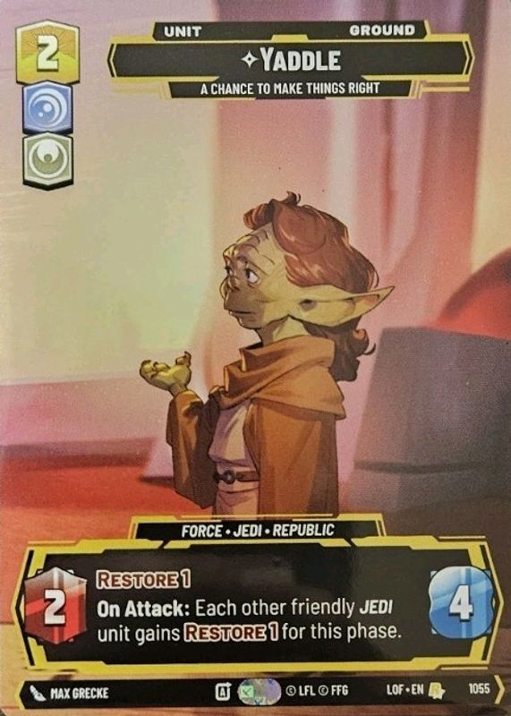 2025 Legends of the Force #1055 Prestige